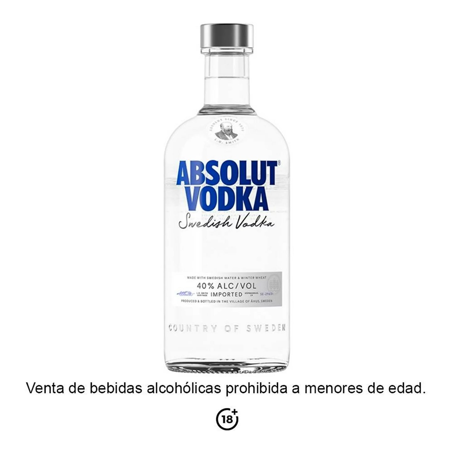 Vodka Absolut de 750 ml