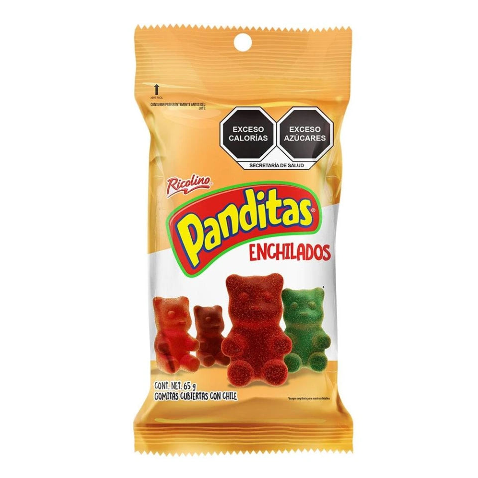 Gomitas Ricolino Panditas enchilados 65 g