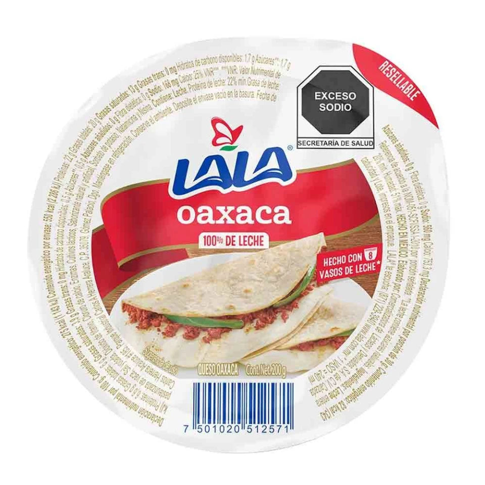 Queso Lala oaxaca 200 g