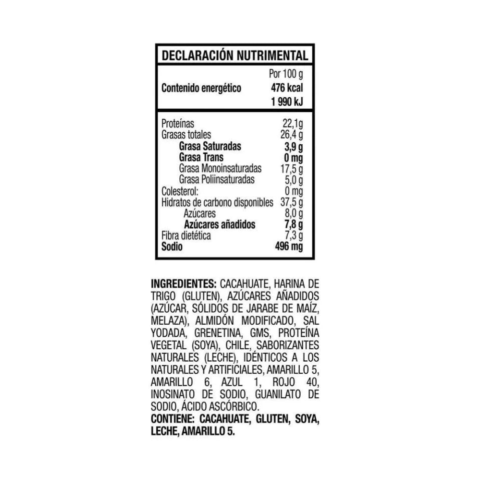 Cacahuates Barcel Golden Nuts estilo japonés 100 g