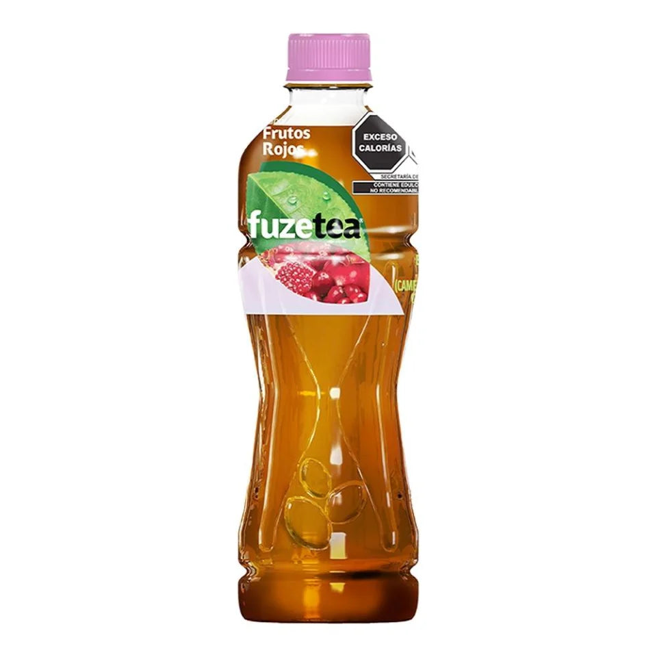Té negro Fuze Tea con jugo sabor frutos rojos 600 ml