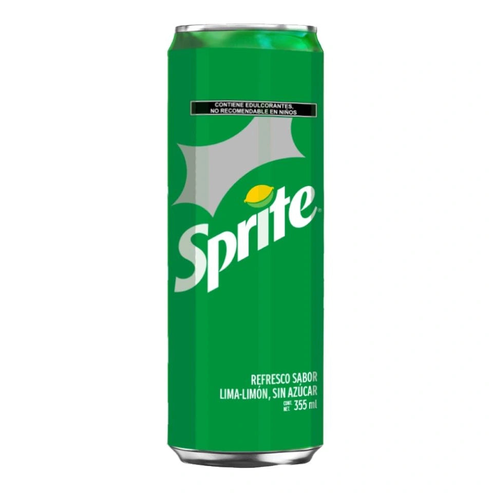 Refresco Sprite sin azúcar lima-limón 355 ml