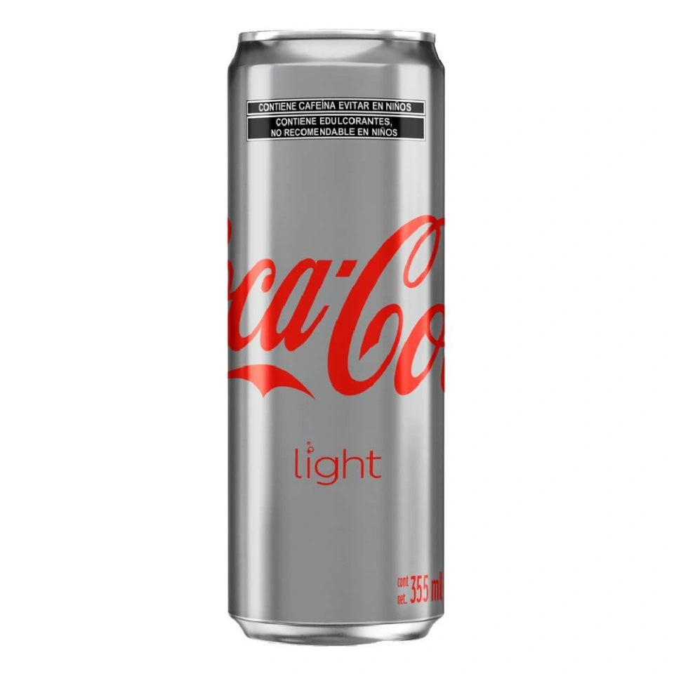 Refresco Coca Cola light de 355 ml