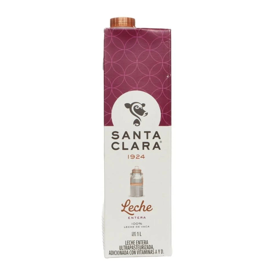 Leche Santa Clara entera 1 l