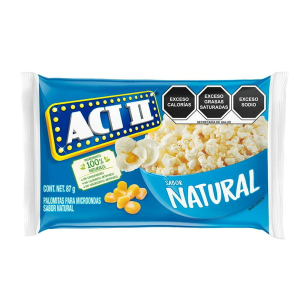 Palomitas para microondas ACT II naturales 87 g
