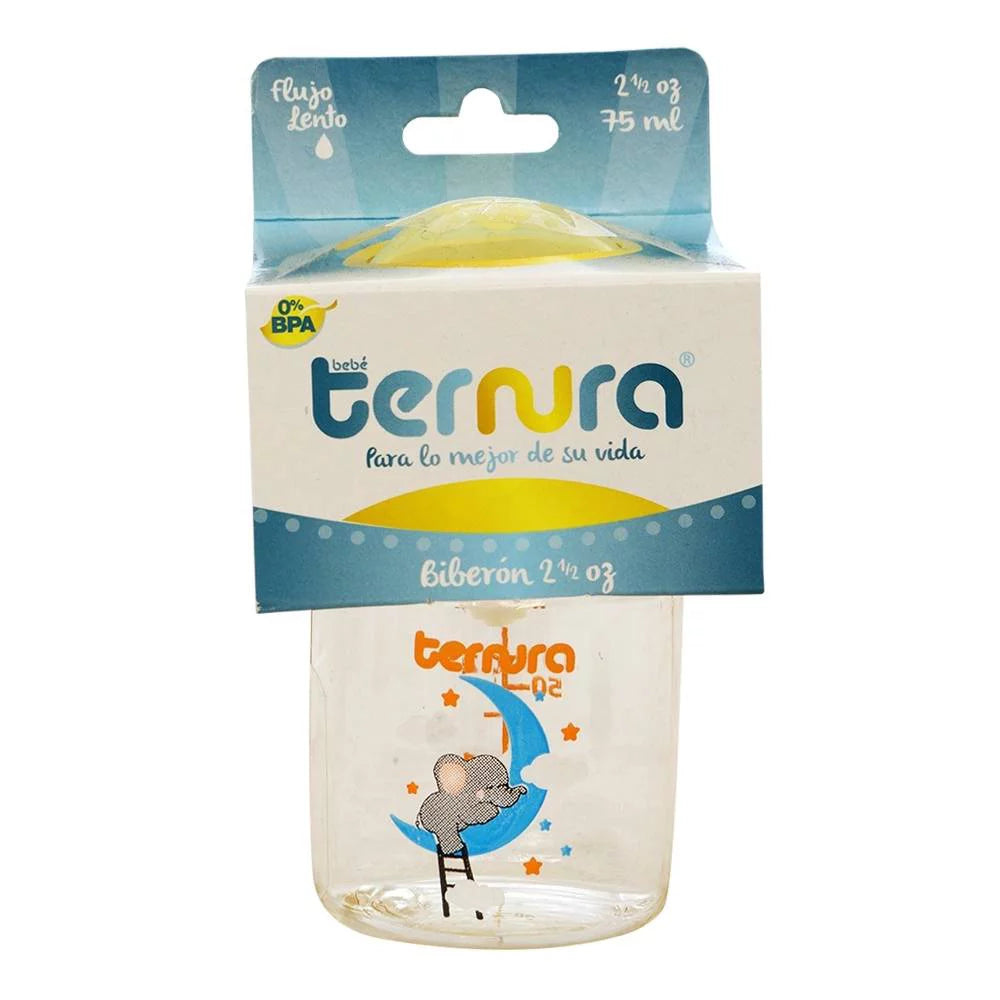 Biberón Bebé Ternura bebé Ternura Varios Colores 1 Pieza 2.5 Oz