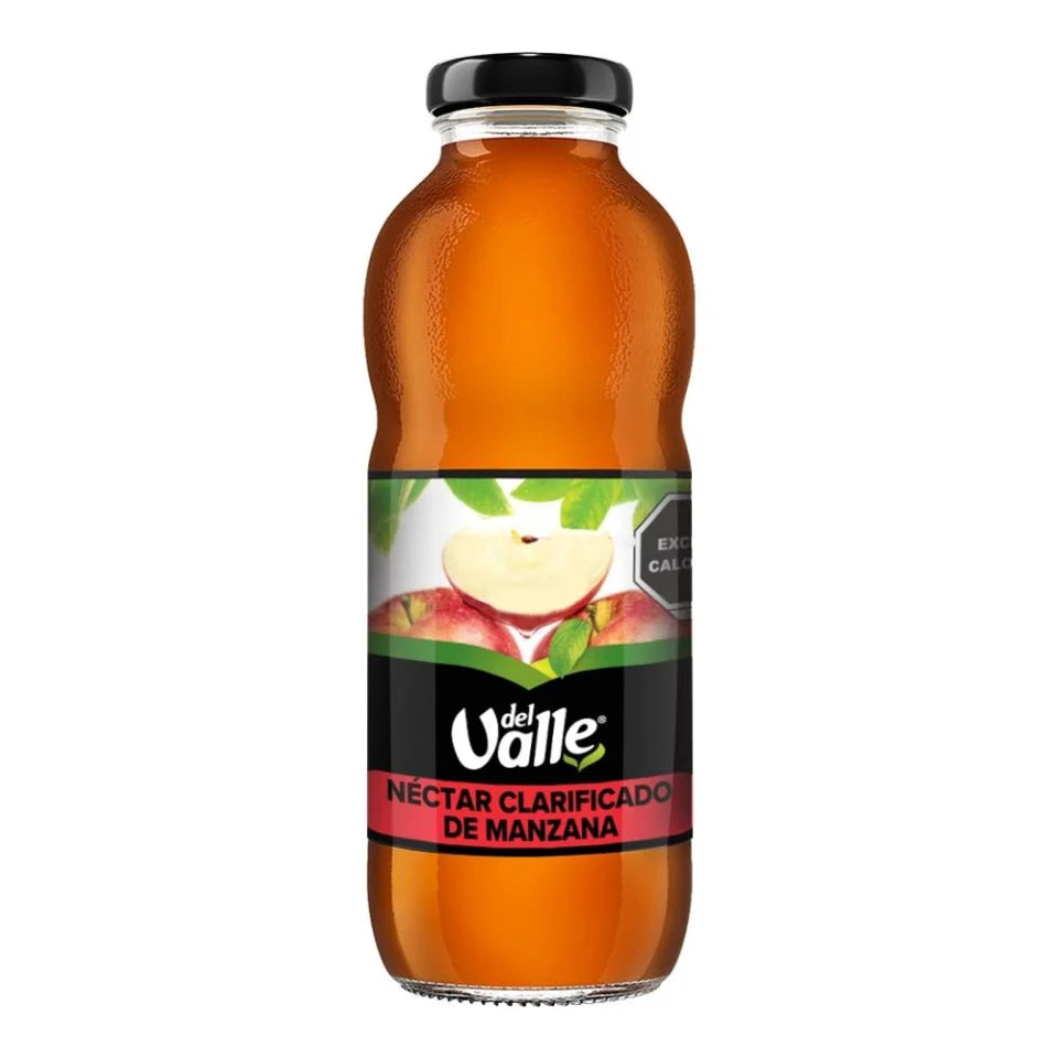 Néctar Del Valle clarificado de manzana 413 ml