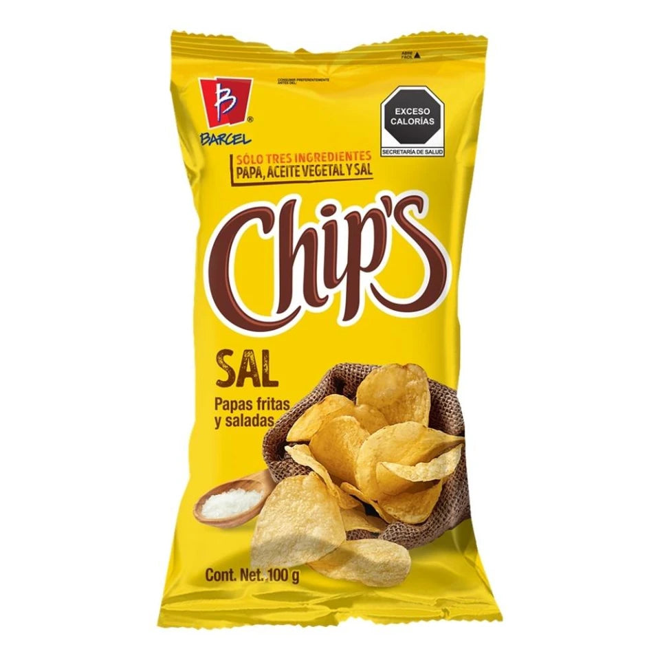 Papas fritas Barcel Chips sal de mar 100 g