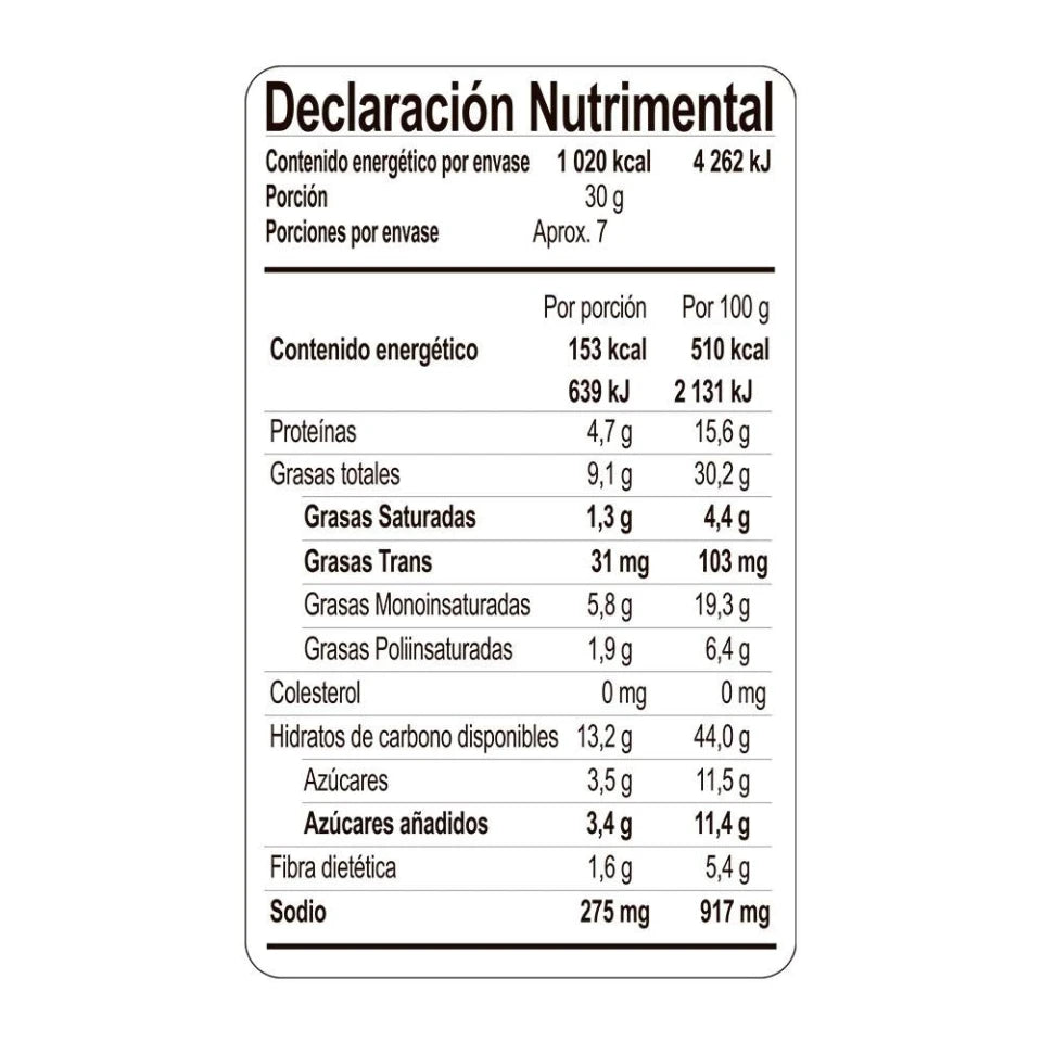 Cacahuates Barcel Hot Nuts original cubierto sabor chile y limón 200 g