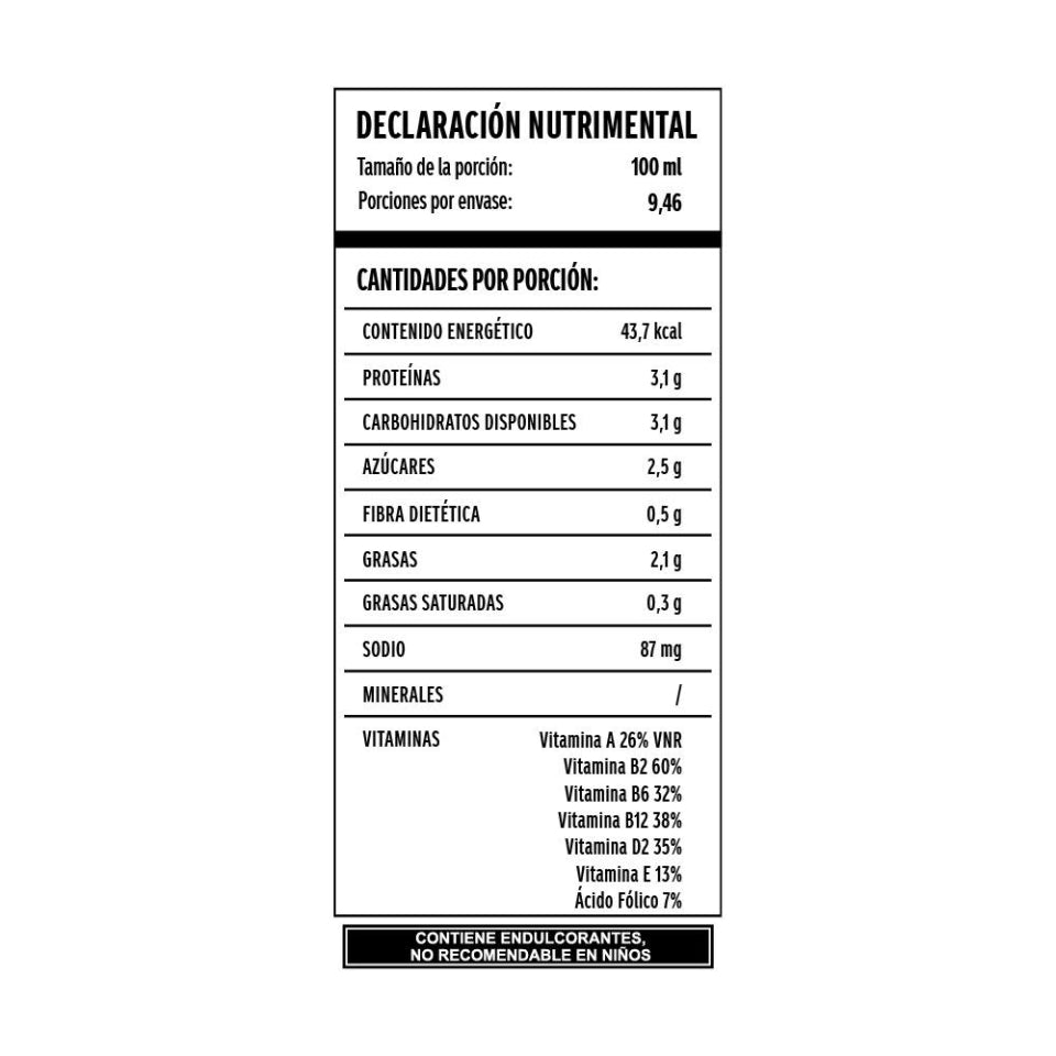 Alimento líquido AdeS de soya sabor natural 946 ml