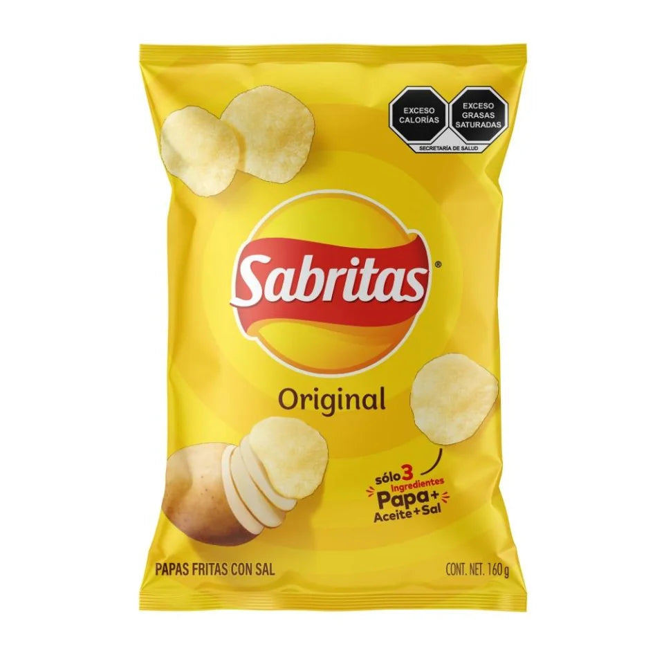 Papas Sabritas Original 160 g