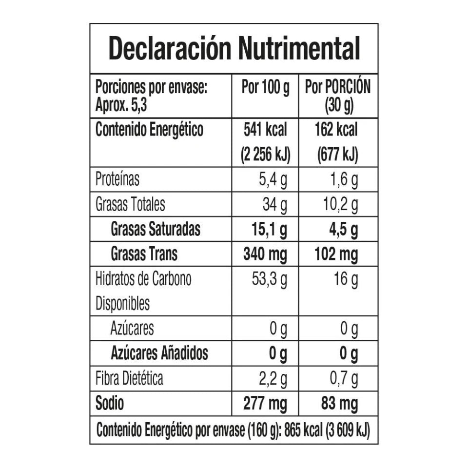 Papas Sabritas Original 160 g