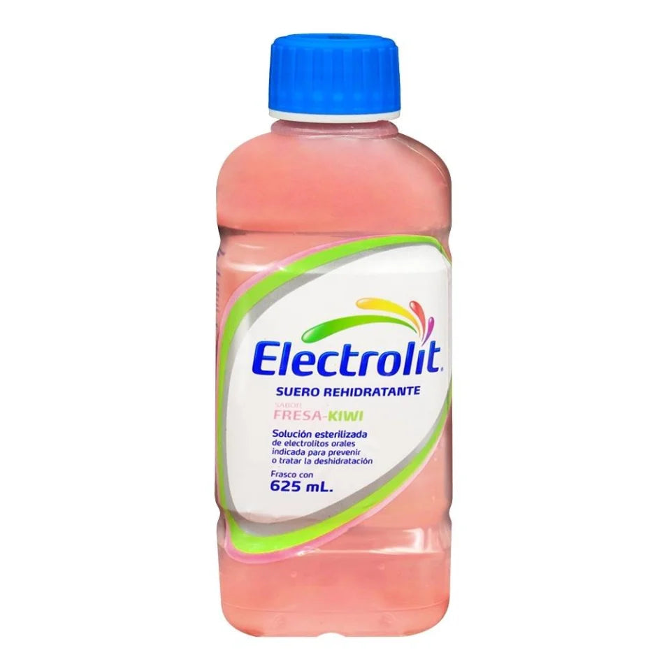 Suero rehidratante Electrolit fresa kiwi 625 ml